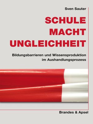cover image of Schule. Macht. Ungleichheit